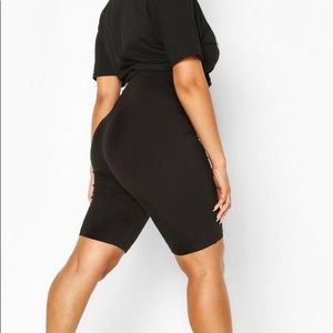 Plus biker shorts